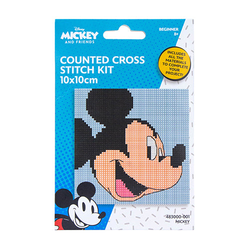 Mickey Counted Cross Stitch