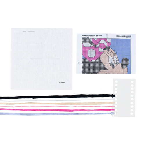 Minnie Counted Cross Stitch kit