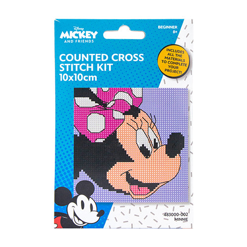 Minnie Counted Cross Stitch kit
