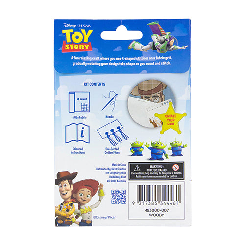 Woody Counted Cross Stitch kit
