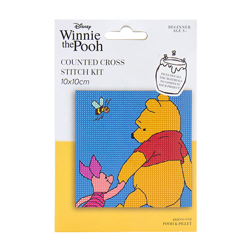 Pooh and Piglet Counted Cross Stitch