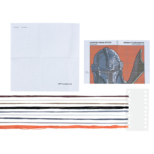 Mandalorian Counted Cross Stitch