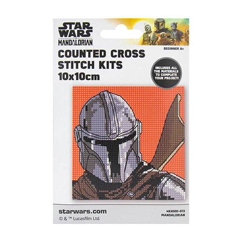 Mandalorian Counted Cross Stitch