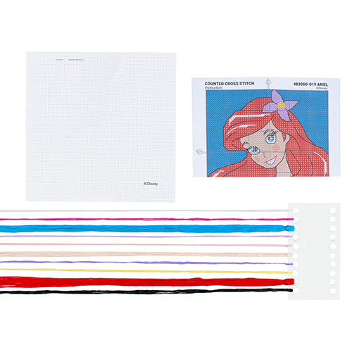 Ariel Counted Cross Stitch Kit