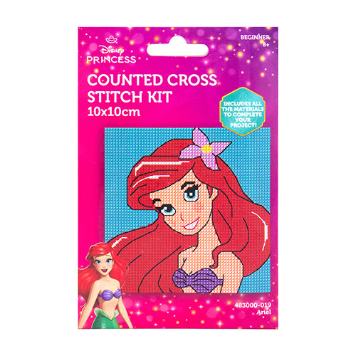 Ariel Counted Cross Stitch Kit