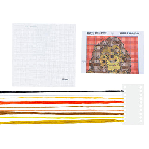 Lion King Counted Cross Stitch kit