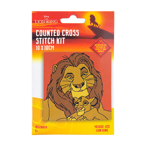 Lion King Counted Cross Stitch kit