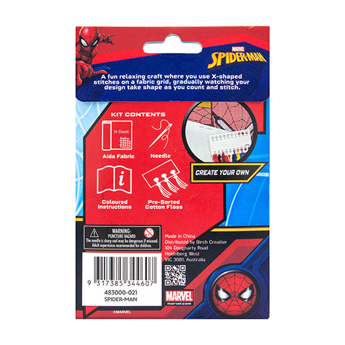 Spiderman Counted Cross Stitch