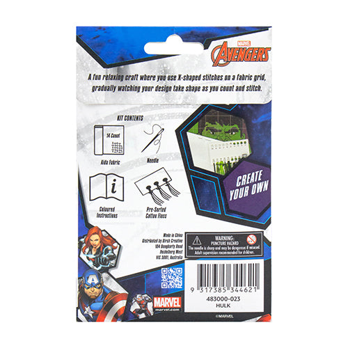 Hulk Counted Cross Stitch Kit