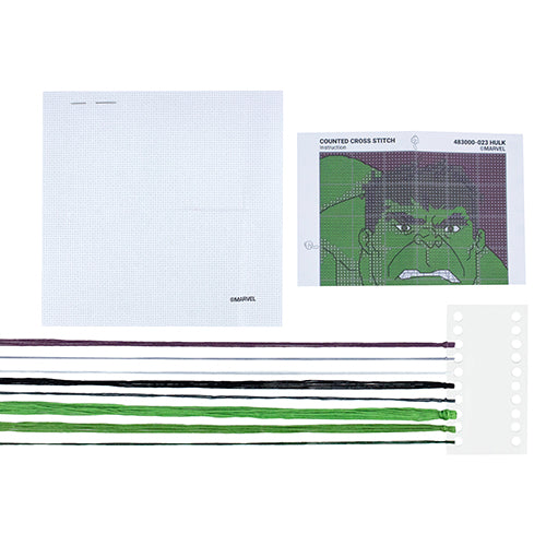 Hulk Counted Cross Stitch Kit