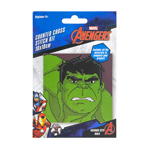 Hulk Counted Cross Stitch Kit