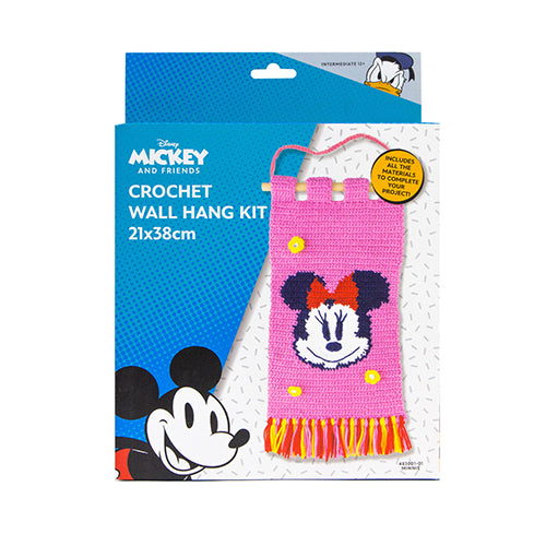 Minnie Crochet Wall Hanging Kit