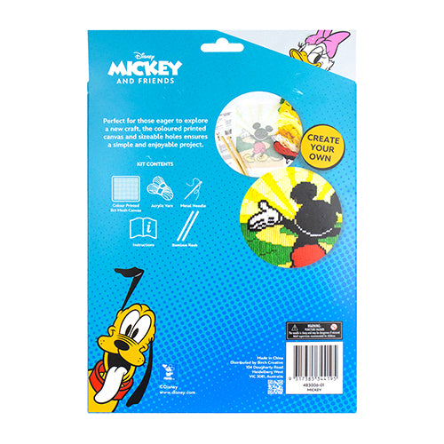 Mickey Long Stitch Wall Hanging