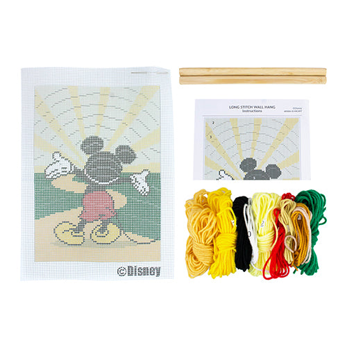 Mickey Long Stitch Wall Hanging