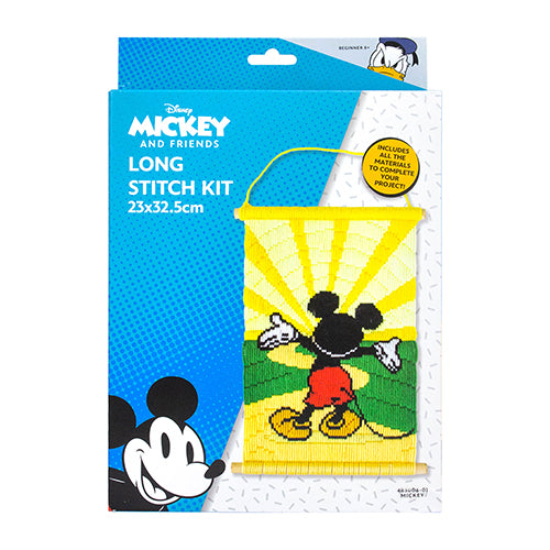 Mickey Long Stitch Wall Hanging