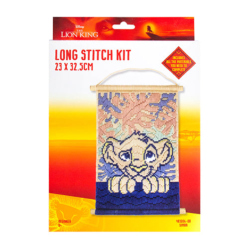 Simba Long Stitch Wall Hanging