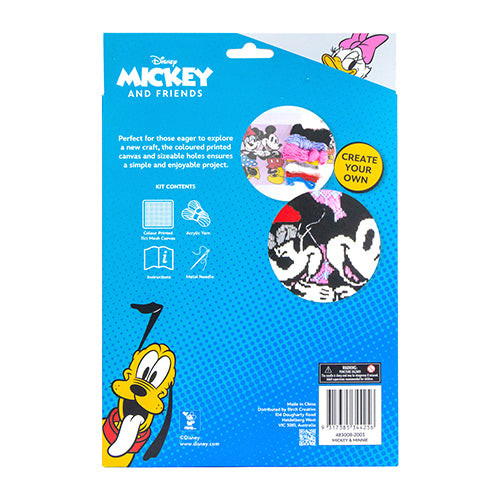 Mickey and Minnie Long Stitch Kit