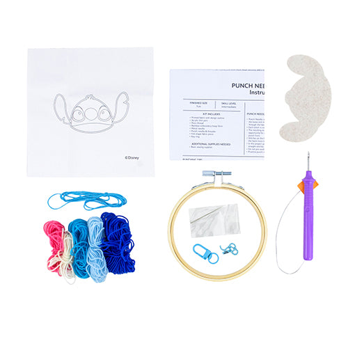 Stitch Punch Needle Keyring Kit