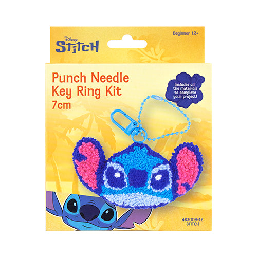 Stitch Punch Needle Keyring Kit