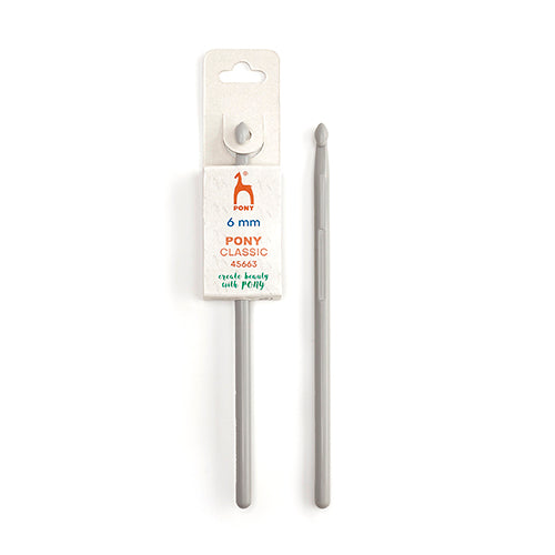 Pony Plastic Crochet Hooks