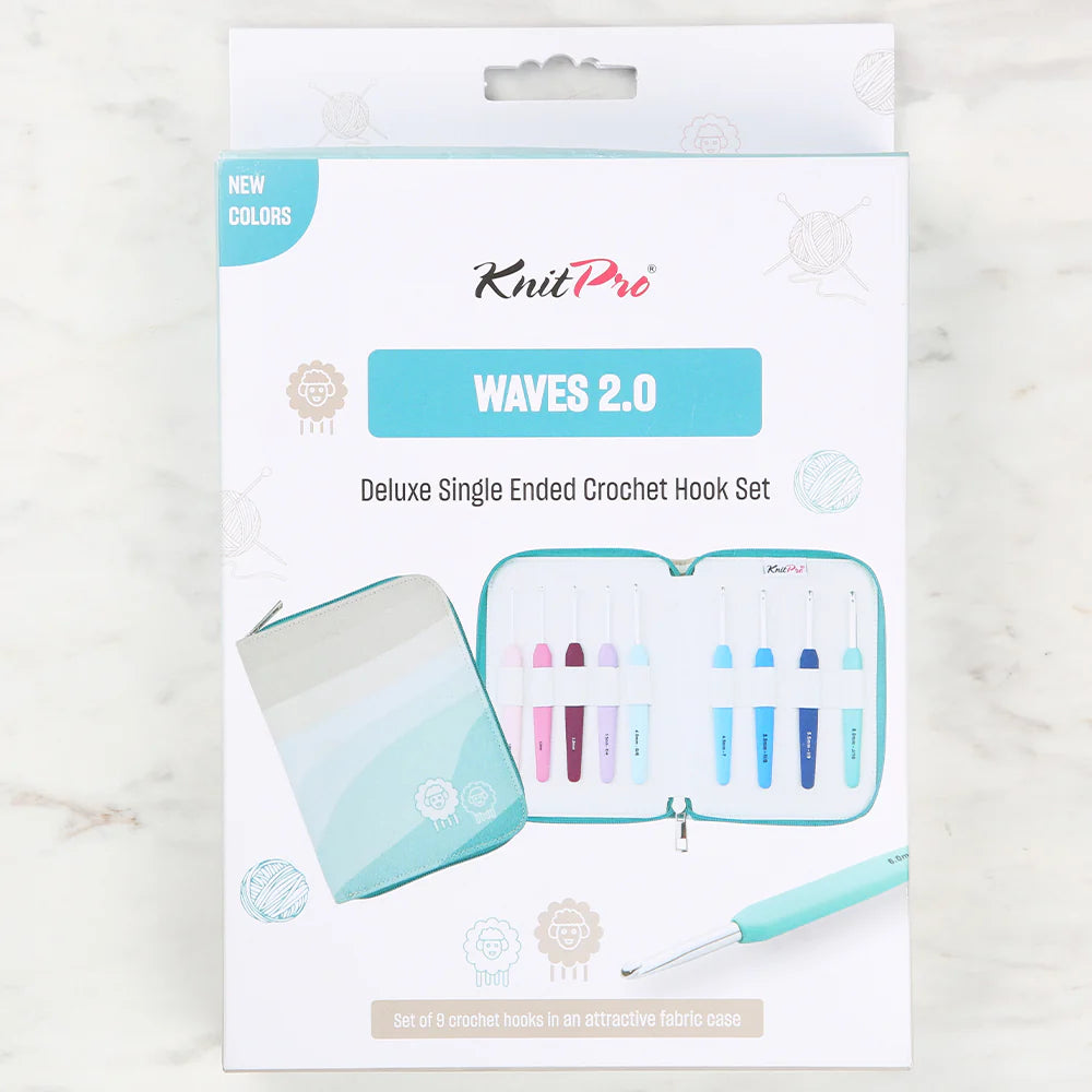 Knitpro Waves Deluxe Crochet Set