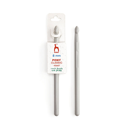 Pony Plastic Crochet Hooks