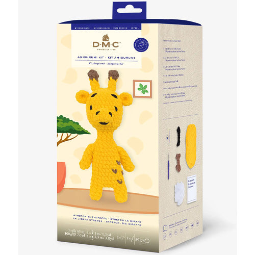 DMC Stretch the Giraffe XL Amigurumi Crochet Kit