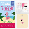Anchor Mini Amigurumi Key Ring – Flo the Flamingo
