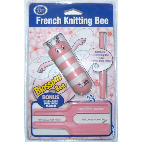 French Knitting Bee with bonus Pompom maker