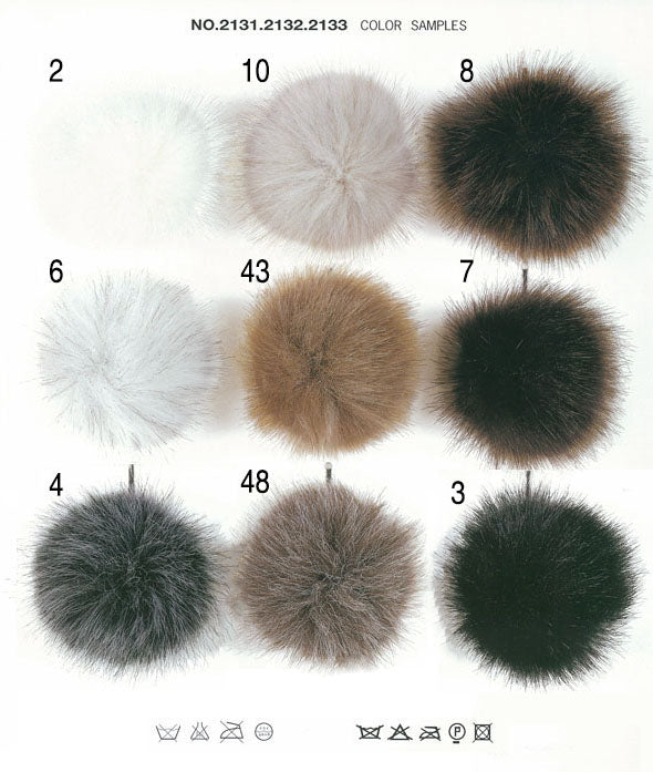 Faux Fur Pom Pom 45mm