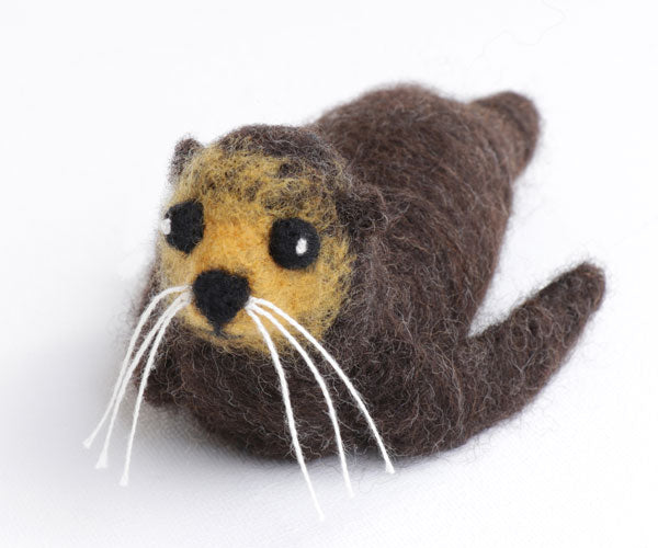 Needle Felting Kit - Seal