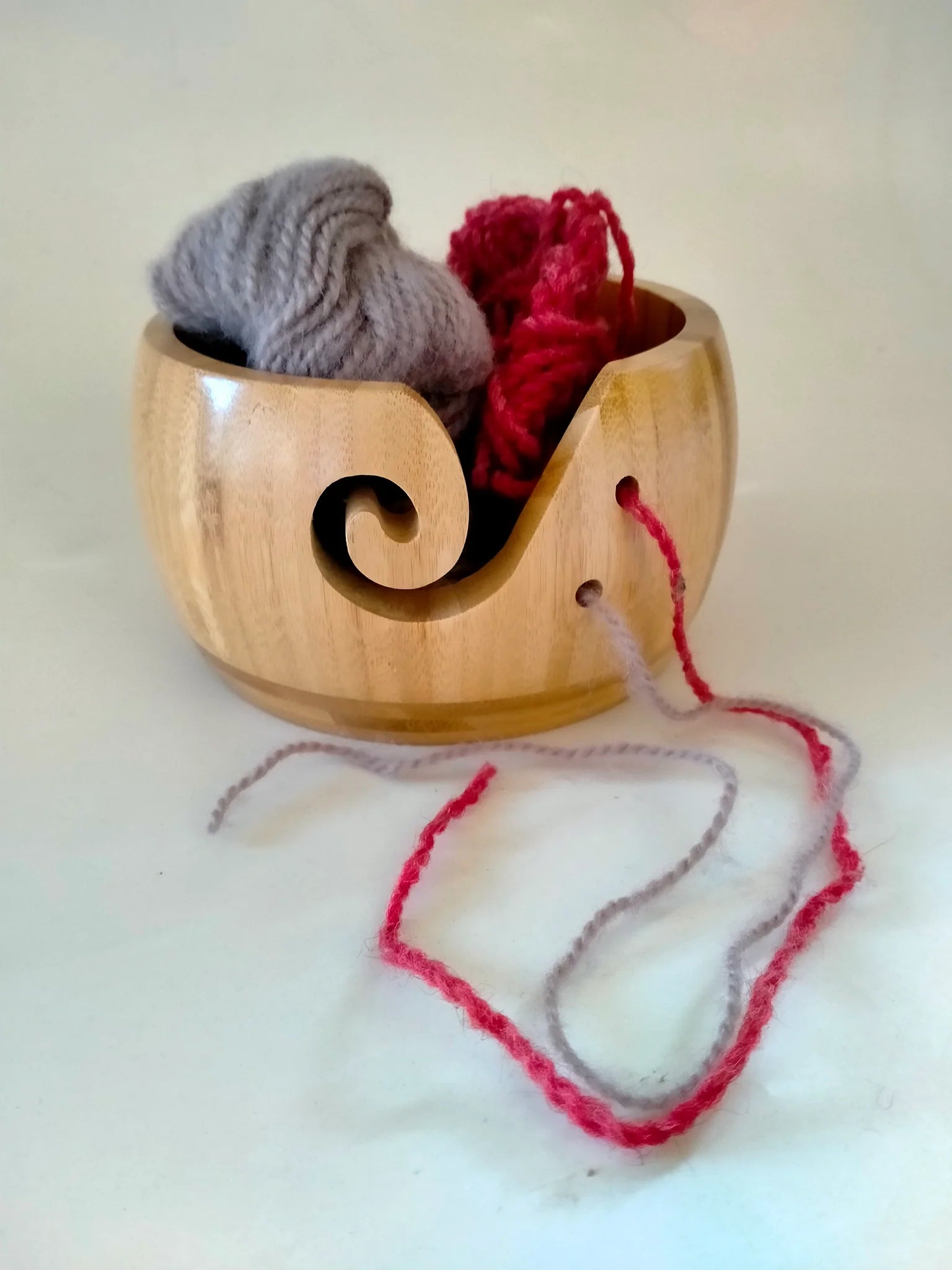 Wooden Yarn Bowl