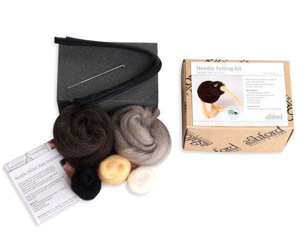 Needle Felting Kit - Kiwi