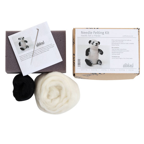 Needle Felting Kit - Panda