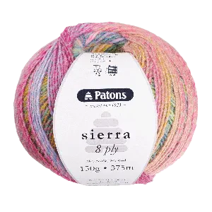 Patons Sierra 8ply
